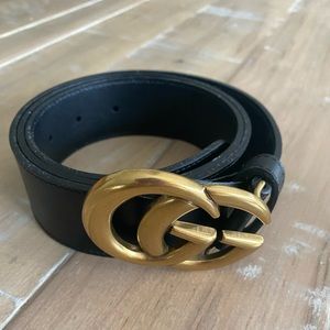 Gucci Black Belt